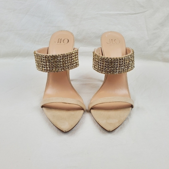 JLO Jennifer Lopez noin slide Heel sandals - Picture 6 of 14